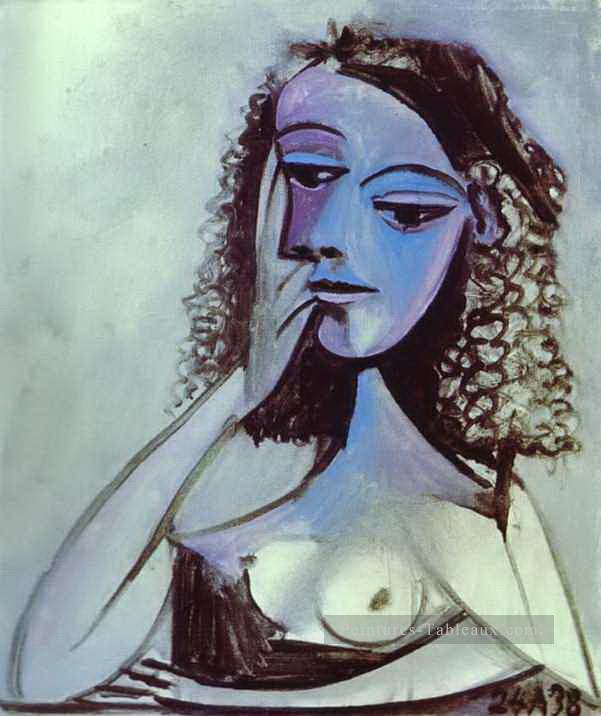 Nusch Eluard 1938 cubism Pablo Picasso Peintures à l'huile